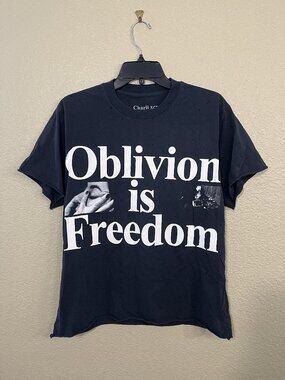 Charli XCX Outside Lands Oblivion Distressed T-shirt Medium